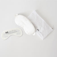 RE.LEASE Silk Sleep Mask - Weiß (OEKO-TEX® zertifiziert)