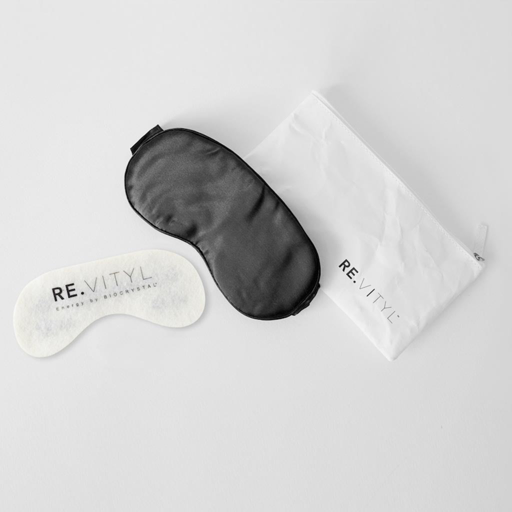 RE.LEASE Silk Sleep Mask - Grau