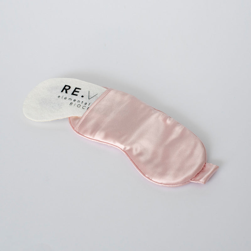 RE.LEASE Silk Sleep Mask - Rosa