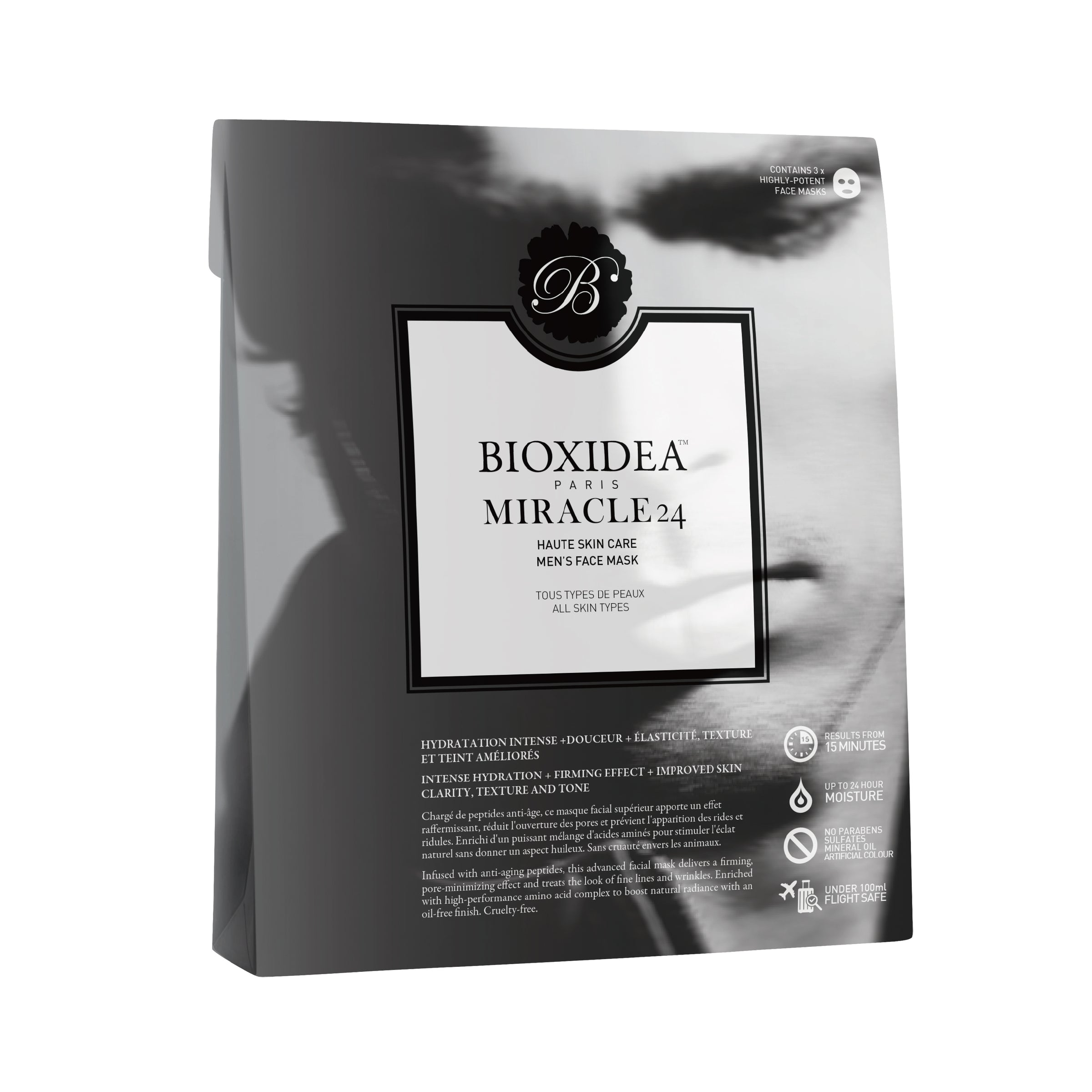 Miracle24 Face Mask for Men